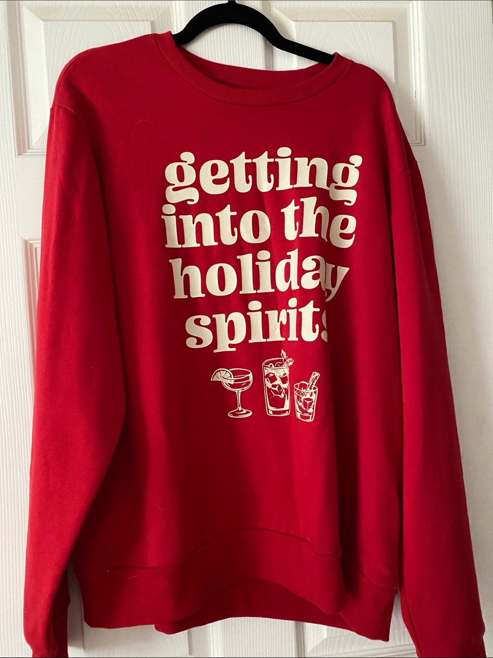 Red Holiday Sweatshirt